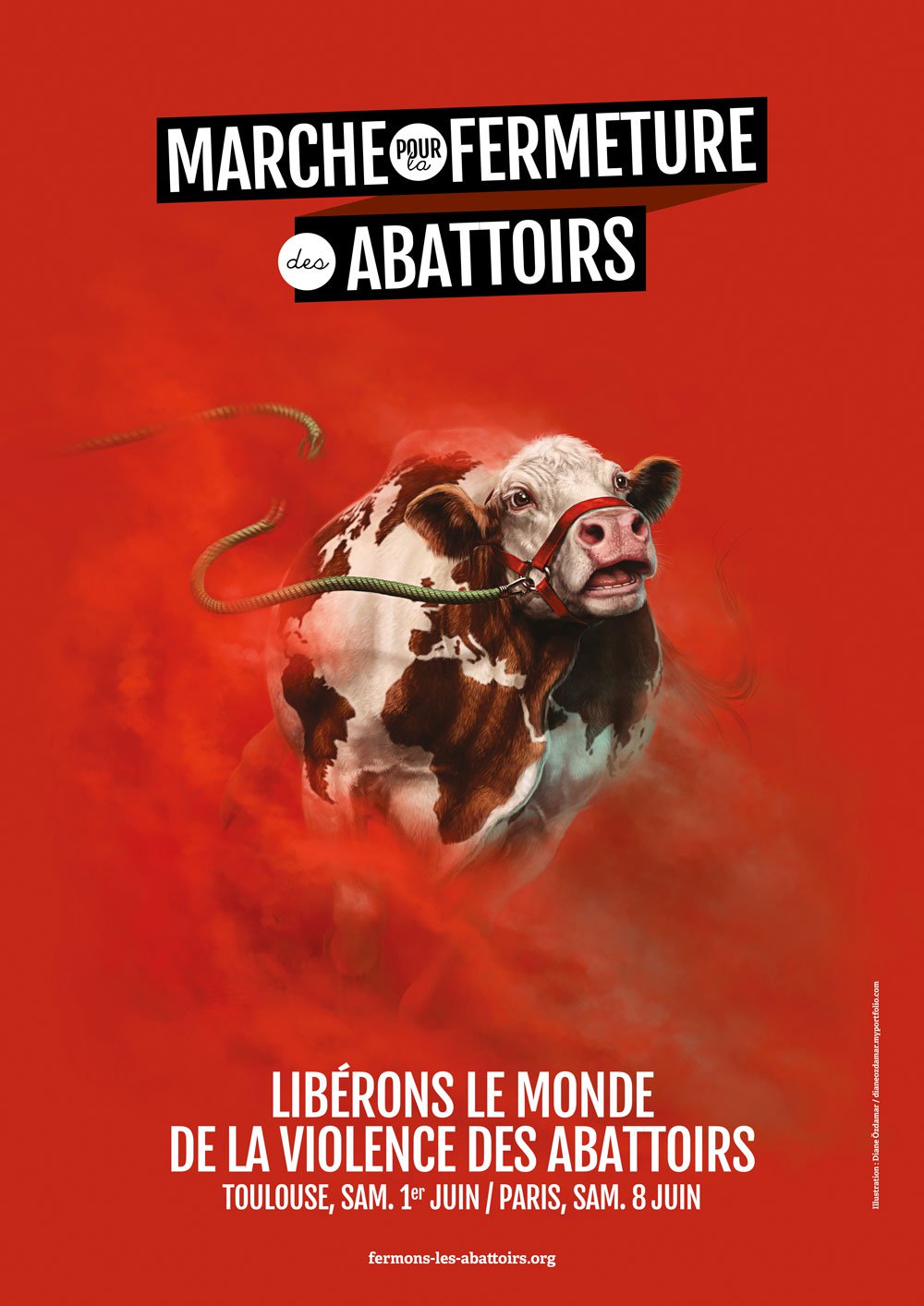 Affiche Paris et Toulouse